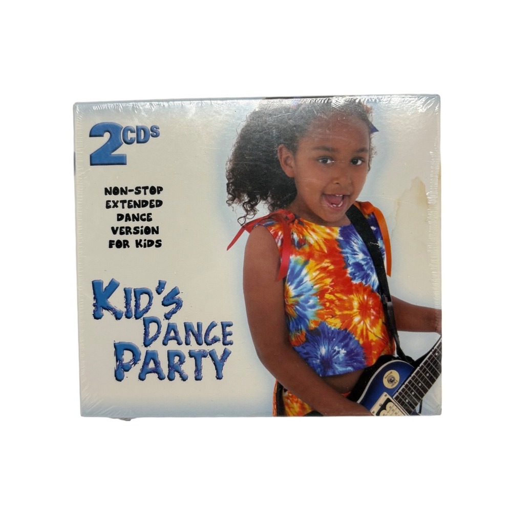 Kid's Dance Party 2 CD Set Non-Stop Extended Dance Versions For Kids 2005 New‎